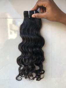 100% Extension de cheveux Remy bruts non traités, donneur unique, 14 "28", indien naturel bouclé pour les femmes noires, prêt à être expédié, vendeur de confiance - Product Image 3