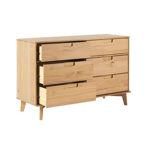Fabricant direct d'usine, armoire élégante en teck massif avec meubles de rangement scandinaves - Product Image 3