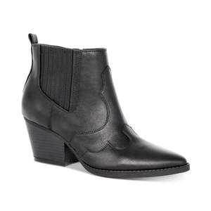 Stivaletti da Donna American Rag Kayla, Design Comodo Slip-On in Pelliccia Nera, Taglia 6 M, per Tutte le Stagioni - Estate, Autunno, Inverno - Product Image 1