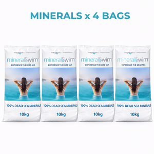 Sel de la Mer Morte minéral 10KG, sel exfoliant naturel pour le corps et les pieds avec des senteurs de jasmin, de rose, de lait, de lavande et de miel - Product Image 2