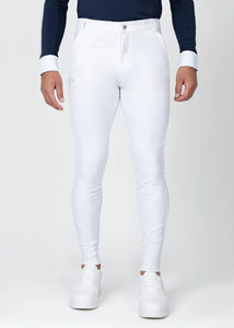 Pantalons d'équitation élégants pour hommes, coupe slim, extensibles, personnalisés, respirants, durables, pantalons de spectacle équestre - Product Image 4