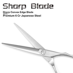 Ciseaux de coiffure professionnels, ciseaux à cheveux de 6,5 pouces, ciseaux de coupe de cheveux en acier inoxydable de qualité supérieure avec lame à bord tranchant - Product Image 3