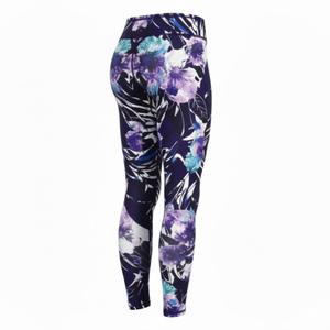 Leggings de yoga à imprimé floral pour femmes |   Pantalons de sport à taille haute extensibles en gros - Product Image 3