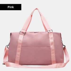 2025 Nueva Bolsa de gimnasio impermeable de gran capacidad para hombres y mujeres bolsa de lona de viaje deportiva multifuncional para viajes cortos de Yoga - Product Image 2