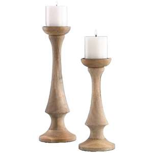 Bougeoir en bois de style bohème personnalisé pour la décoration de la maison pour pilier de Noël et bougies chauffe-plat - Product Image 6