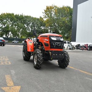 Tractor agrícola de 110HP con motor de cuatro cilindros para tareas de recolección y transporte de labranza del suelo - Product Image 2
