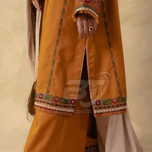 Traje de Lujo de 3 Piezas Personalizado en Talla Adulta, Shalwar Kameez de Primera Calidad para Mujer con Dupatta - Product Image 3