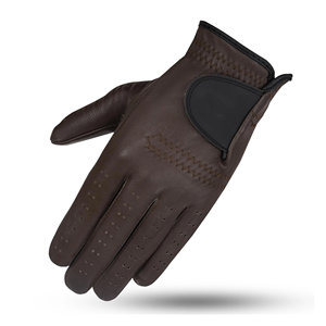Gants de golf en cuir de mouton véritable sur mesure, couleur unie, respirants et antidérapants - Product Image 3