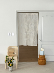 Rideau en coton Dreamwave 83x130cm, séparateur de pièce moderne, traitement de fenêtre, draperie de séparation, décoration intérieure, couverture élégante - Product Image 5