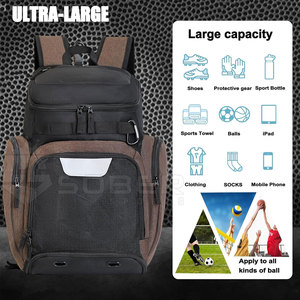 บริการ OEM กระเป๋าเป้สะพายหลังสำหรับเล่นบาสเก็ตบอลน้ำหนักเบามีคุณสมบัติกันขโมย - Product Image 4