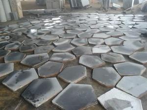 Durable Black Basalt Paving Slabs Honed Surface Finish 30mm Thick 5 Year Warranty Traditional Design for Outdoor Crazy <b>Pavers</b> - Product Image 3