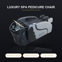 Lit de massage électrique intelligent à capsules avec éclairage d'ambiance et compression par airbags intégrale pour les studios de médecine esthétique