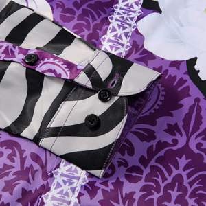 Camisa de sublimación de último diseño, camisas de hombre de talla grande de alta calidad, 100% algodón, cómoda, gran oferta, camisa de sublimación de tendencia superior - Product Image 6