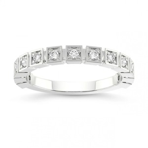 Bague moderne et unique en diamant de laboratoire 0,25 ct TW, or massif 14 carats, couleur FG, clarté VS, 13 diamants de qualité supérieure, nouvelle arrivée - Product Image 1