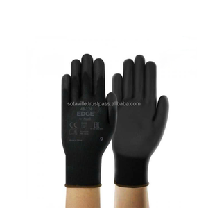 Gants de protection Offre Spéciale ajustés et à haute dextérité, gants de travail enduits de PU noirs avec une bonne résistance à l'abrasion - Product Image 6