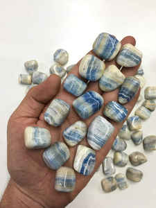 Meilleure vente pierre de dégringolade Schelelite bleue naturelle pierre précieuse en gros pour la décoration de la maison Feng Shui Reiki guérison amour méditation - Product Image 5