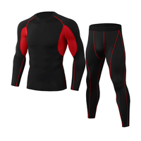 Ensemble de sous-vêtements personnalisés pour les hivers Ensemble de couches de base de qualité supérieure pour hommes-Vente en gros Ensemble chaud pour l'hiver pour hommes