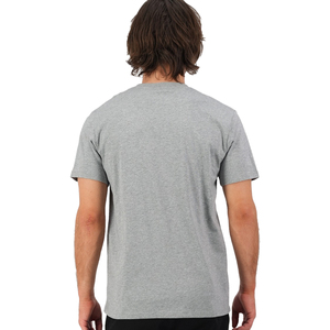 T-shirt uni à manches courtes et col rond, 100 % coton biologique, qualité supérieure, grammage lourd 200-250 GSM, écoresponsable, avec poche avant - Product Image 2