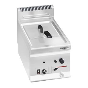 Freidora de gas comercial de sobremesa - 8 litros - 6.6kW - con grifo de drenaje - Product Image 1