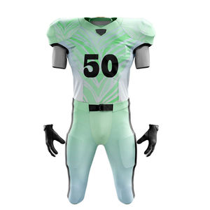 Uniforme de fútbol Fútbol personalizado de alta calidad Diseño personalizado Ropa de entrenamiento deportivo Camiseta de fútbol americano - Product Image 5