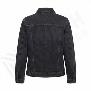 Veste en jean en coton brut pour femmes, couleur personnalisée, style élégant, pièce de vêtement d'extérieur, tenues décontractées, création d'un look saisonnier élégant - Product Image 2