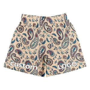 OEM Men's Casual Floral Pattern Knee-Length <b>Shorts</b> High Quality 100% Polyester Custom Sublimated 5 Inch Inseam <b>Mesh</b> <b>Short</b> - Product Image 1