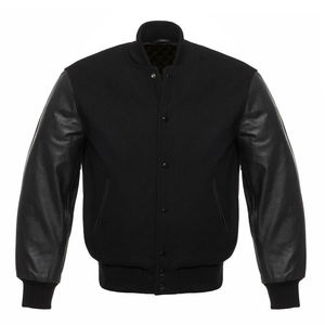 Wholesale <b>Plain</b> <b>Varsity</b> <b>Jackets</b> Letterman <b>Jackets</b> Customized Men's Clothing Women's CollegeBaseballjacket for men DDP Shipping - Product Image 1