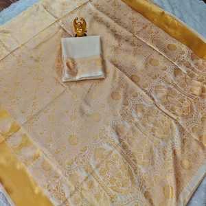 Dream Wedding Look Kanchipuram <strong>Silk</strong> <strong>Saree</strong> Party Wear Indian Wedding Latest <strong>Designer</strong> <strong>Banarasi</strong> Cotton <strong>Silk</strong> <strong>Saree</strong> with <strong>Blouse</strong> Woman