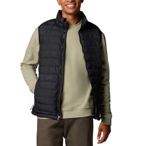 Wholesale Men's <b>Sleeveless</b> Puffer Vest Custom Logo Polyester Material Winter Jackets Outerwear Lightweight Breathable Warm <b>Coat</b> - Product Image 1