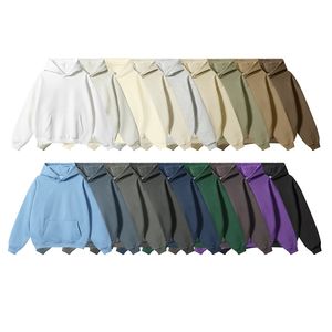 Personalizado grueso 100% algodón polar Stringless Regular Fit transpirable a prueba de viento pulóver sudaderas con capucha para hombres invierno - Product Image 2