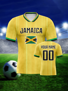 Camiseta de fútbol personalizada para mujeres, hombres y jóvenes, camiseta de fútbol con nombre y número impresos personalizados, tendencia superior de fútbol 2026 - Product Image 6