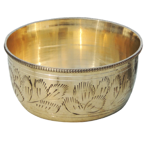 Tazón de Latón al por Mayor, Ecológico, Apto para Lavavajillas, Diseño Clásico, Alta Calidad, Pulido Natural, Elegancia Tradicional - Product Image 1