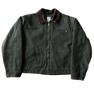 OEM Custom <b>Canvas</b> Hooded Workwear <b>Jackets</b> Waxed Heavy Work <b>Jacket</b> Winter <b>Jacket</b> Casual Woven Breathable Men Racing <b>Canvas</b> <b>Jacket</b> - Product Image 1