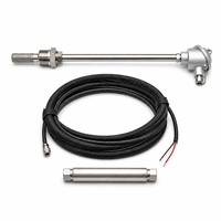Sonde d'échantillonnage CEMS PT100 3m en acier inoxydable, tube chauffant/réchauffeur, convertisseur NOx |   Système d'échantillonnage des gaz de combustion Garantie de 12 mois