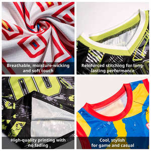 Maillots de basket-ball personnalisés en gros, uniformes d'équipe pour adultes, tissu de haute qualité, séchage rapide, vêtements de sport OEM, gilets de basket-ball coupés et cousus - Product Image 4