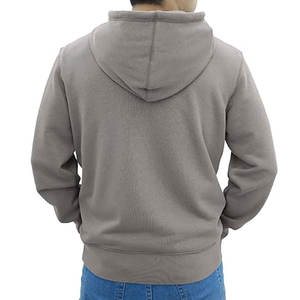Classique couleur unie sweat à capuche première classe qualité personnalisé marque privée long sweat marque hommes 2025 printemps sweats à capuche - Product Image 4