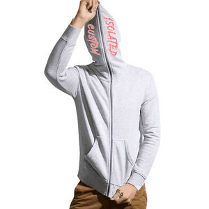 Men's Custom Streetwear <b>Hoodie</b> with Unique <b>Zip</b>-up Design Full Face Coverage Unique New Blank <b>Hoodie</b> for Winter Wholesale - Product Image 5