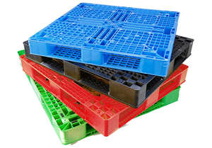 Direct Supplier's HDPE Heavy Duty Euro Pallet 4-Way Entry Single Faced with Anti-Skid Surface <b>Plastic</b> Pallet <b>Rack</b> - Product Image 6