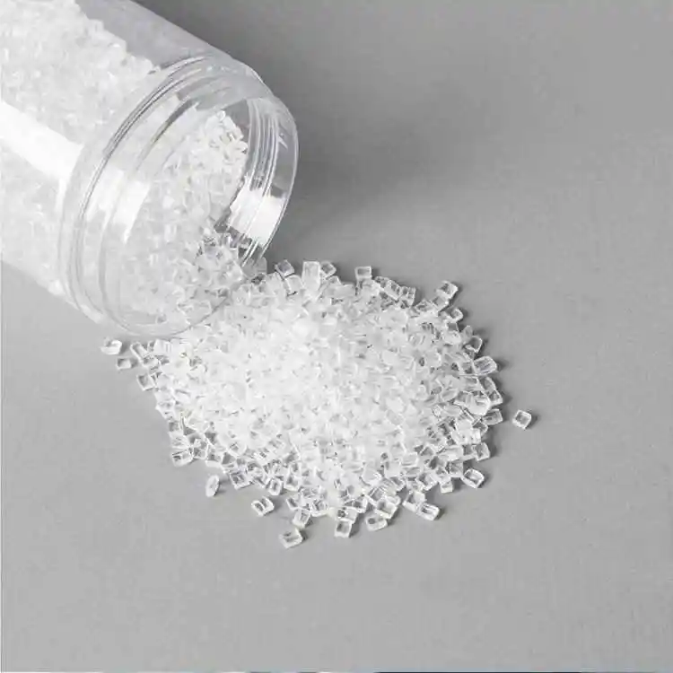 All recyeled plastic pellets ready here HDPE LDPE LLDPE GPPS PP PE Natural Plastic Film Scrap Dry and clear flakes