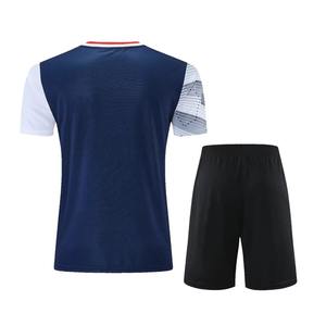 Venta al por mayor de fábrica, camisetas de bádminton Rojas Unisex en blanco de secado rápido personalizadas y tela de sublimación de calidad superior transpirable inferior - Product Image 2