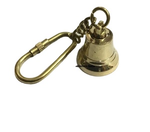 Eychain-silbato de metal para regalo y decoración, llavero de silbato antiguo de latón - Product Image 4