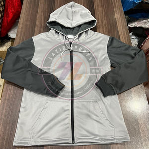 Sweat-shirt à capuche en polaire de polyester pour homme, vêtements décontractés, grande taille, veste textile - Product Image 5