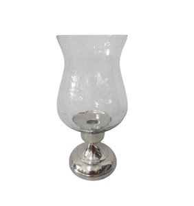 Design le plus élevé décoration de la maison fer/verre ouragans Bronze PC nouveau Design taille Standard bougie ouragans - Product Image 4