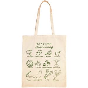 Wholesale Custom Cotton Canvas Tote <b>Bag</b> Reusable Grocery Shopping Strap <b>Bag</b> with <b>Size</b> and Logo Print - Product Image 6