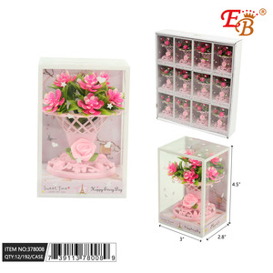 ชุดกล่องของขวัญลายดอกไม้วันแม่5 "192ชิ้น16DIS(12) /cs ของขวัญวันหยุด - Product Image 1