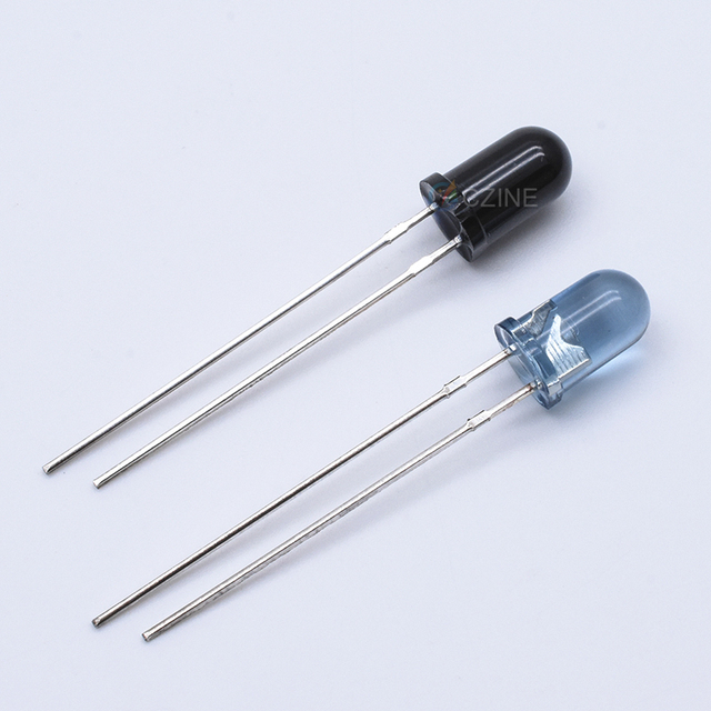 DIP 780nm 810nm 850nm 940nm 2000nm 1450nm 1550nm Ir Infrared Diode Emitter Photodiode Ir Led 5mm