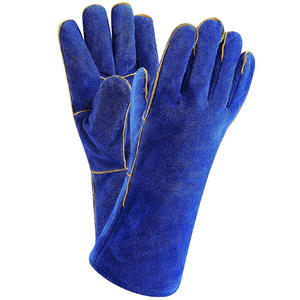 Nouveau 2025 Gant de cuisson pour four barbecue résistant à la chaleur Gants de soudage en cuir - Product Image 5