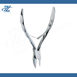 Coupe-ongles en acier inoxydable de haute qualité, lame tranchante, poignées en plastique, ouverture large, durable, portable pour les ongles des doigts et des orteils - Product Image 6