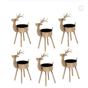 Bougeoirs chauffe-plat en renne en gros bougeoir décoratif pour la maison pour les décorations de table de noël au meilleur prix - Product Image 2