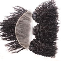 Cheveux humains vierges Remy vietnamiens en gros pour perruque Lace Front, boucles crépues, ondulations naturelles, mèches afro pour femmes noires BT HAIR